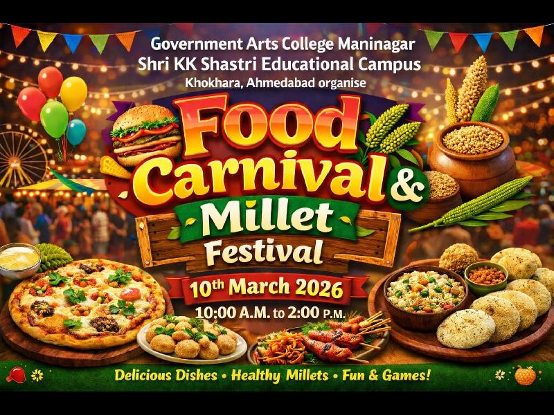 Food Fest (Food Stalls by college students) 10/03/26
