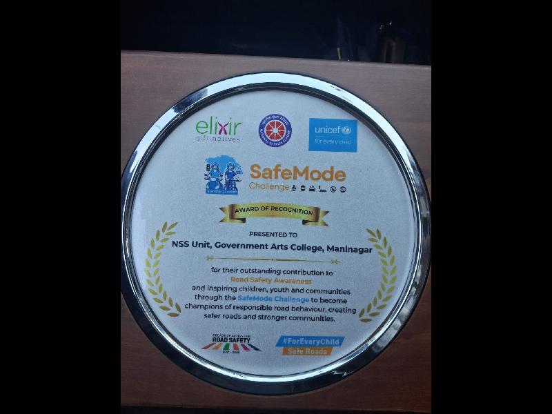 UNICEF Award Winners For Road Safety Awareness Campaign